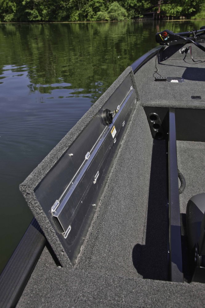 A bass boat is a small boat that is designed for bass fishing (or panfish), usually in freshwater. The modern bass boat features swivel chairs, storage bins for fishing tackle, and a live well with recirculating water where caught fish may be kept alive.