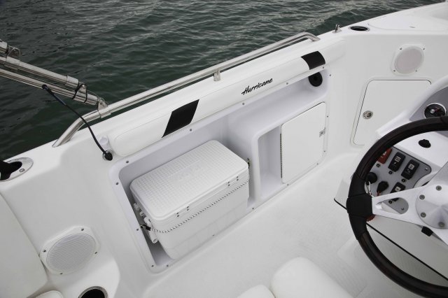 Cooler Storage Owned by Godfrey Marine.