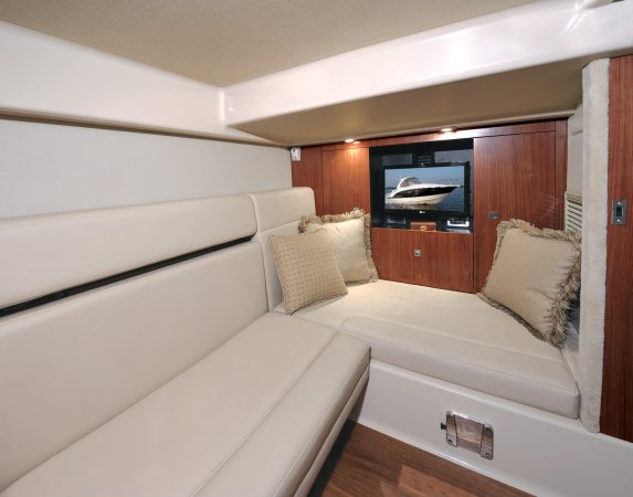 Aft Entertainment A 330 Signature is a Power and could be classed as a Cruiser, Express Cruiser, or, just an overall Great Boat!