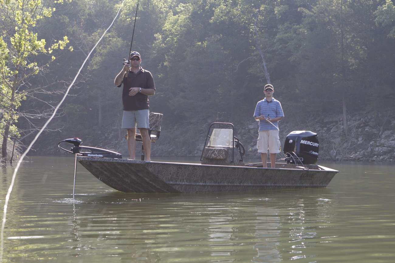 Lowe was founded in 1971 to build high value aluminum boats and canoes to fit a family's boating needs. Since then, Lowe has created generations of family memories through great times on the water and has developed quite a reputation among experienced boaters for building high quality, yet affordable aluminum boats to suit almost any need. As the years have passed, second and third generations of families have returned to Lowe for more of these great times on the water.
Since Carl and Dianna Lowe founded Lowe Line in 1971, the company has become a technological leader in the aluminum boat market. Through the years, Lowe has achieved many milestones that have pushed not only the company, but the entire industry forward.